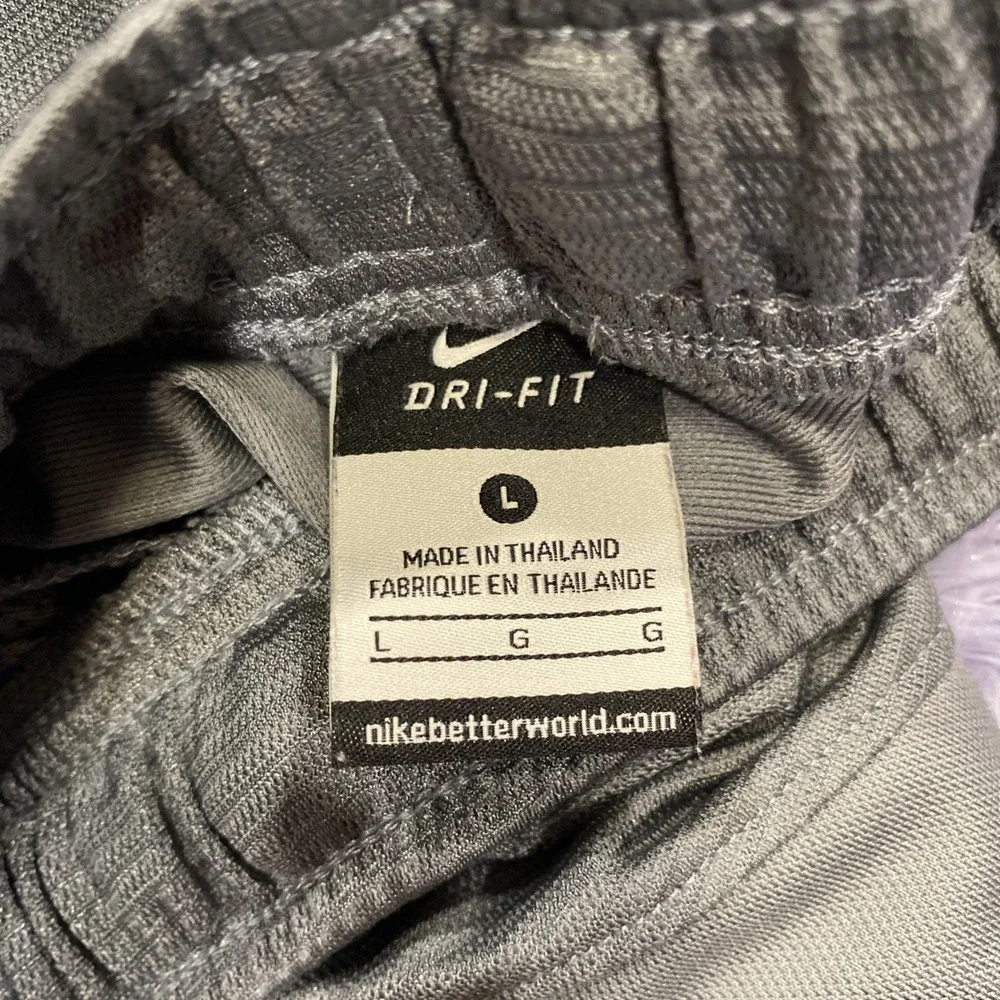 Nike Dry‎ Hybrid Basketball Shorts Gym Casual Gray822952-65 youth Large